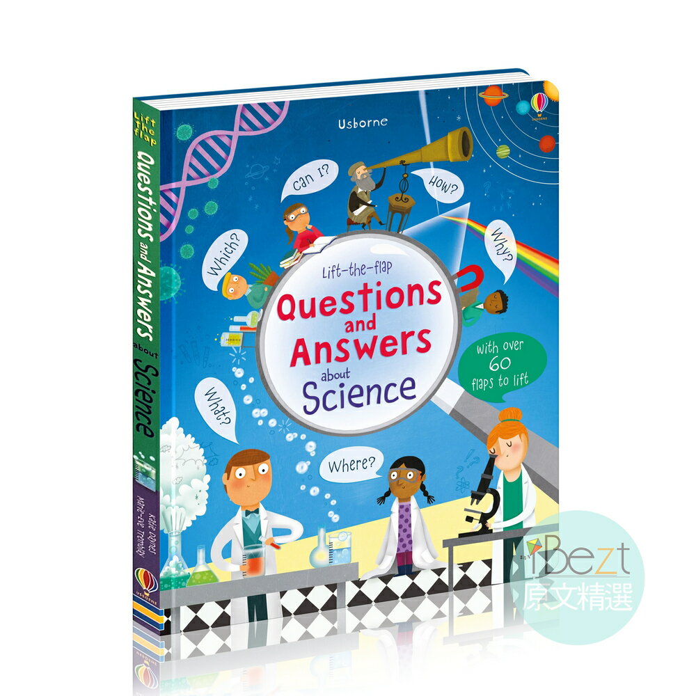 Usborne Questions and Answers about Science | 外文 | 繪本 | 翻翻 | 科學 | 硬頁 | 知識 |