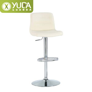 【YUDA】安瑟 可升降 高吧檯椅 餐椅/休閒椅/書桌椅(白) J23S 540-5