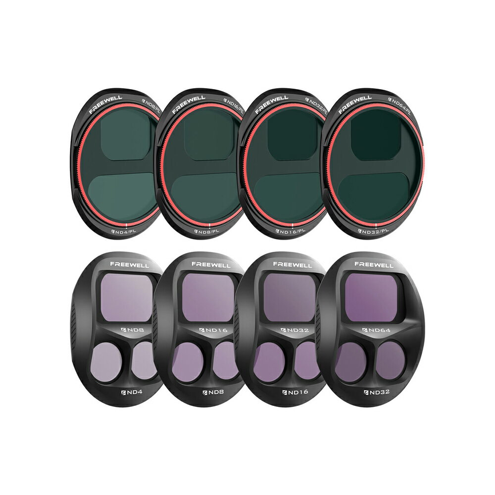 EC數位 Freewell DJI Mavic 4 Pro 適用濾鏡套組 全天候 晴天 日常 專用GND MEGA ND