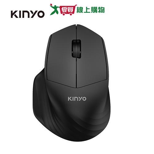 KINYO 藍牙無線雙模滑鼠GBM-1830B-黑【愛買】