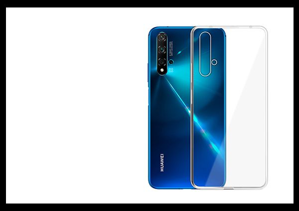 HUAWEI 華為 Nova 5T 專用 防撞透明矽膠保護套