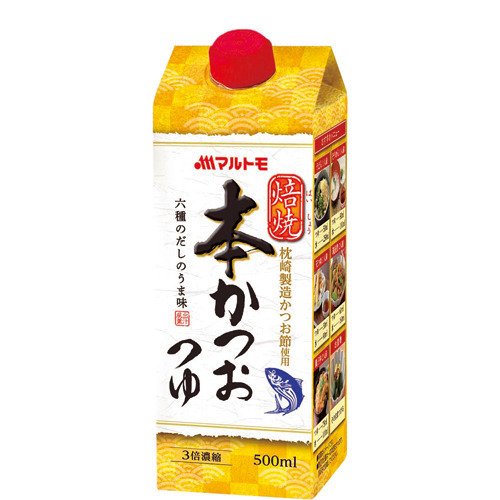 MARUTOMO【焙燒鰹魚麵露】(500ml) 鰹魚醬油, 拌麵醬, 提味好物
