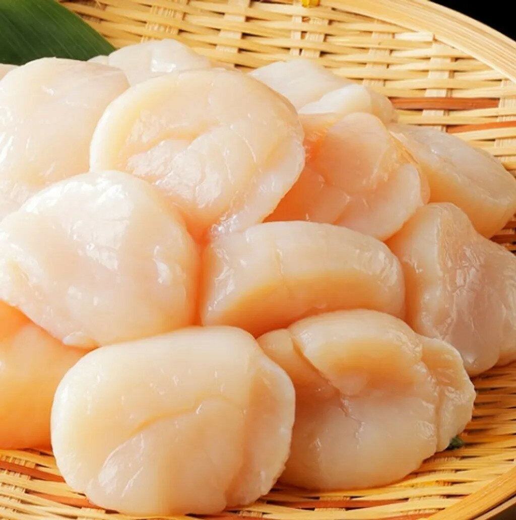 《島航鮮物》北海道3S生食級大干貝 (約41-50顆)