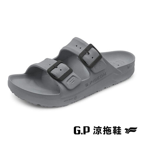G.P(男女共同款)AQUOS綠藻舒適機能水行鞋 拖鞋 男女鞋-太空灰色 0