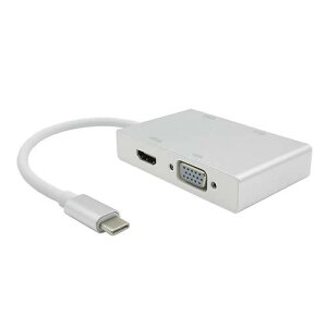 【最高22%回饋 5000點】 i-wiz Type-C 轉VGA+DVI+HDMI+USB 4合1