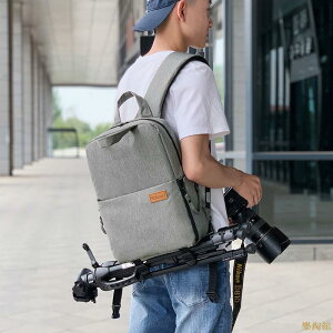 手機保護殼 適用於佳能尼康索尼單反相機包便攜數碼相機包防水雙肩包戶外旅遊攝影包