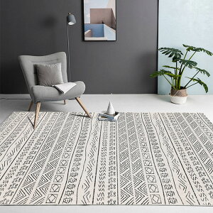 頓摩洛哥北歐地毯客廳沙發茶幾地墊房間臥室床邊毯滿用