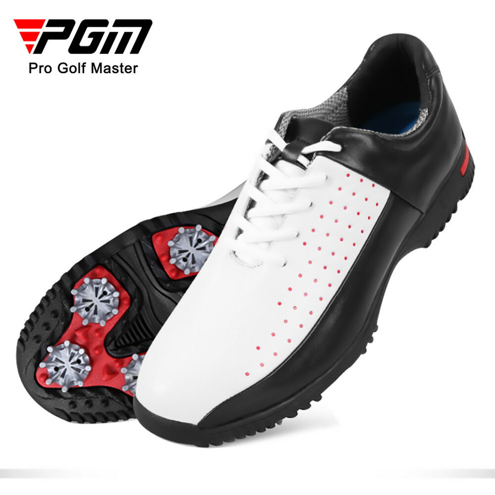 PGM高爾夫球鞋 防水超纖皮鞋 男士透氣鞋 防滑golf shoes