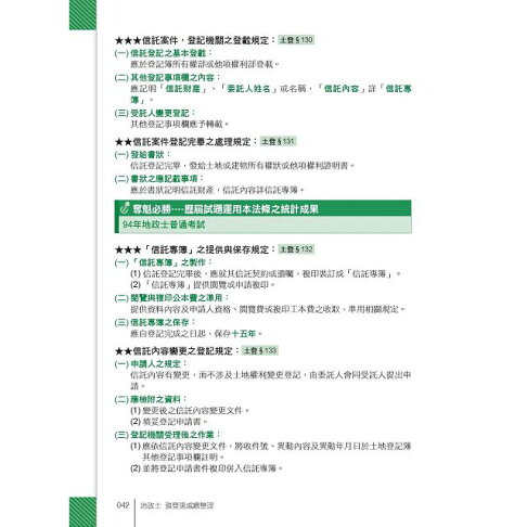 2016全新改版!地政士(專業科目四合一)─強登速成總整理 4