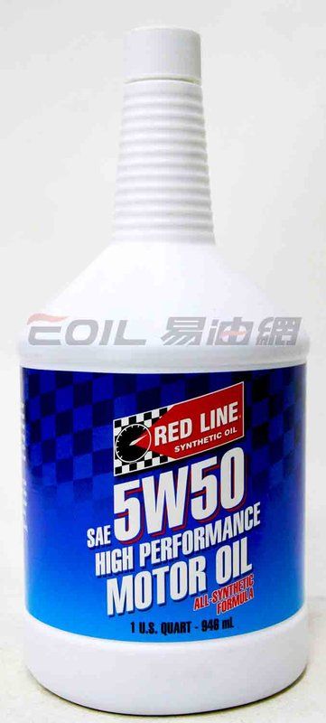 RED LINE 紅線 5W50 美國全合成機油【APP下單最高22%點數回饋】