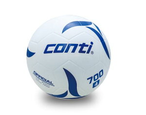 2月特價 CONTI 足球 軟橡膠足球(5號球) 防水 白 S700F-5-W【陽光樂活】