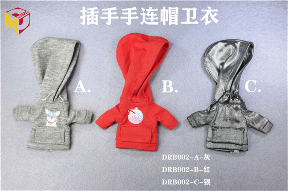 【現貨】OB11娃衣 12分 bjd 娃娃 whycat插手手連帽衛衣 DRB002
