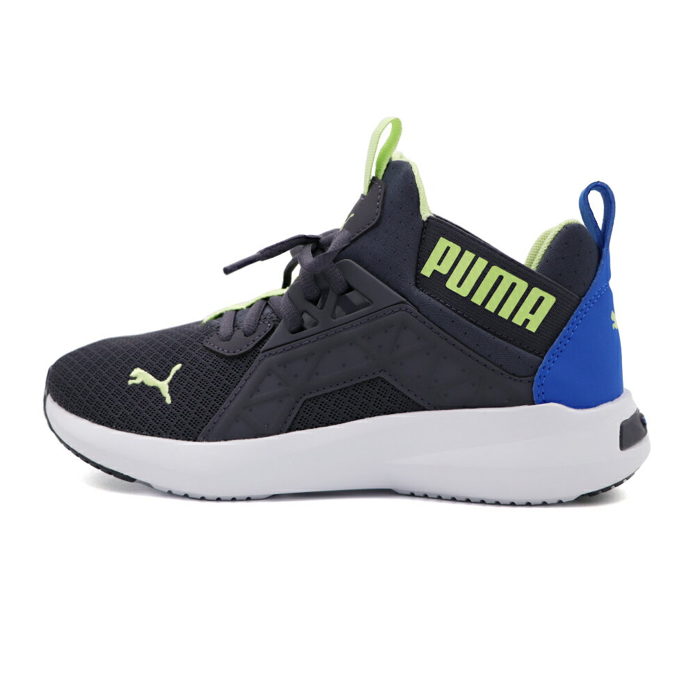 Puma Softride Enzo NXT Jr 套入式 慢跑鞋 大童 灰綠 S0852 (19556930)