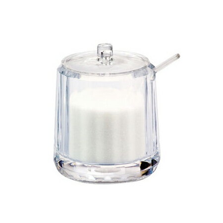 透明亞克力糖罐鹽罐凹蓋帶勺子辣椒粉罐調料盒調味罐創意廚房工具