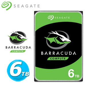 【最高22%回饋 5000點】Seagate 3.5吋 6TB【BarraCuda】新梭魚 桌上型硬碟 (ST6000DM003)