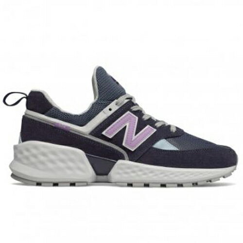 New Balance 女鞋 休閒 574Sv2 麂皮 Fresh Foam 襪套 海軍藍【運動世界】MS574GNA