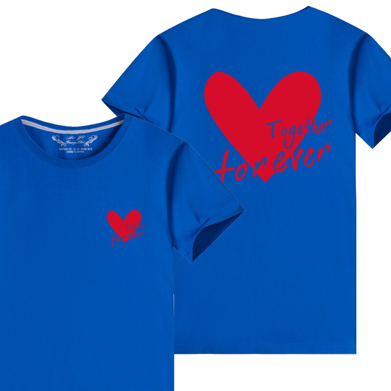 親子裝 純棉T恤 愛心 短袖T恤 短T 全家福 團體服 童裝一家三口 一家四口 全家裝 母女裝 班服 櫻桃嚴選 6