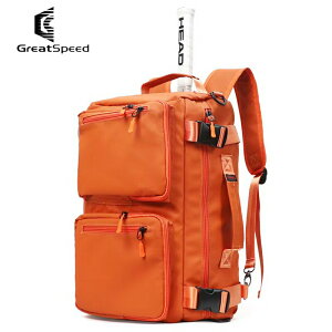 GreatSpeed網球包/羽毛球包雙肩單肩手提三用多功能運動包防水布
