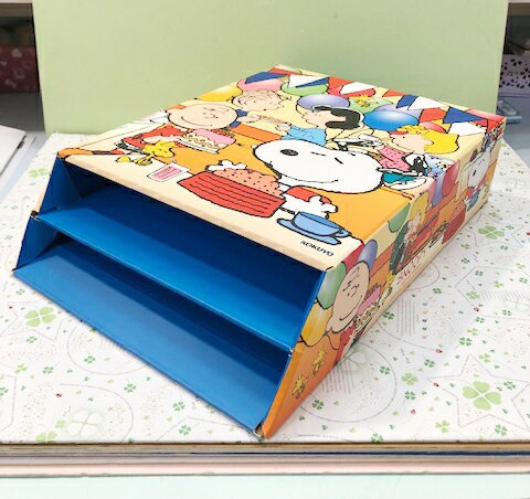 【震撼精品百貨】史奴比Peanuts Snoopy A4置物盒-蛋糕#15149 震撼日式精品百貨