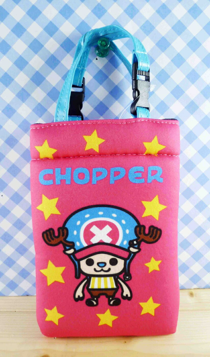 【震撼精品百貨】One Piece 海賊王 海賊王手提置物袋-喬巴星星(粉) 震撼日式精品百貨