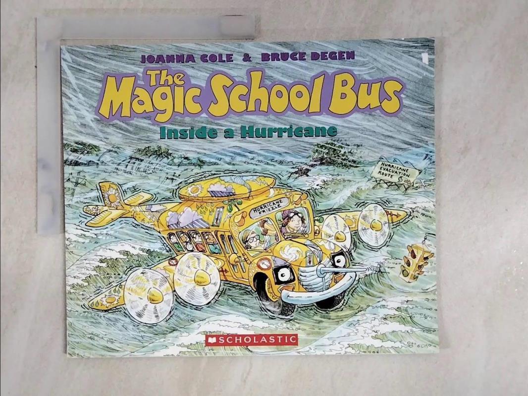 【書寶二手書T4／少年童書 FFN】Magic School Bus Inside a Hurricane COLE, JOANNA