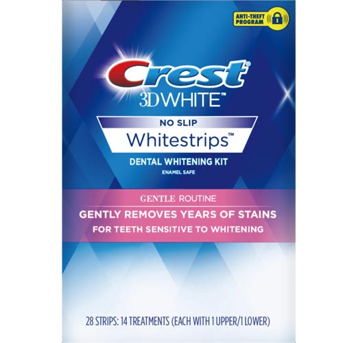 Crest 3D White美白牙貼14片【愛買】