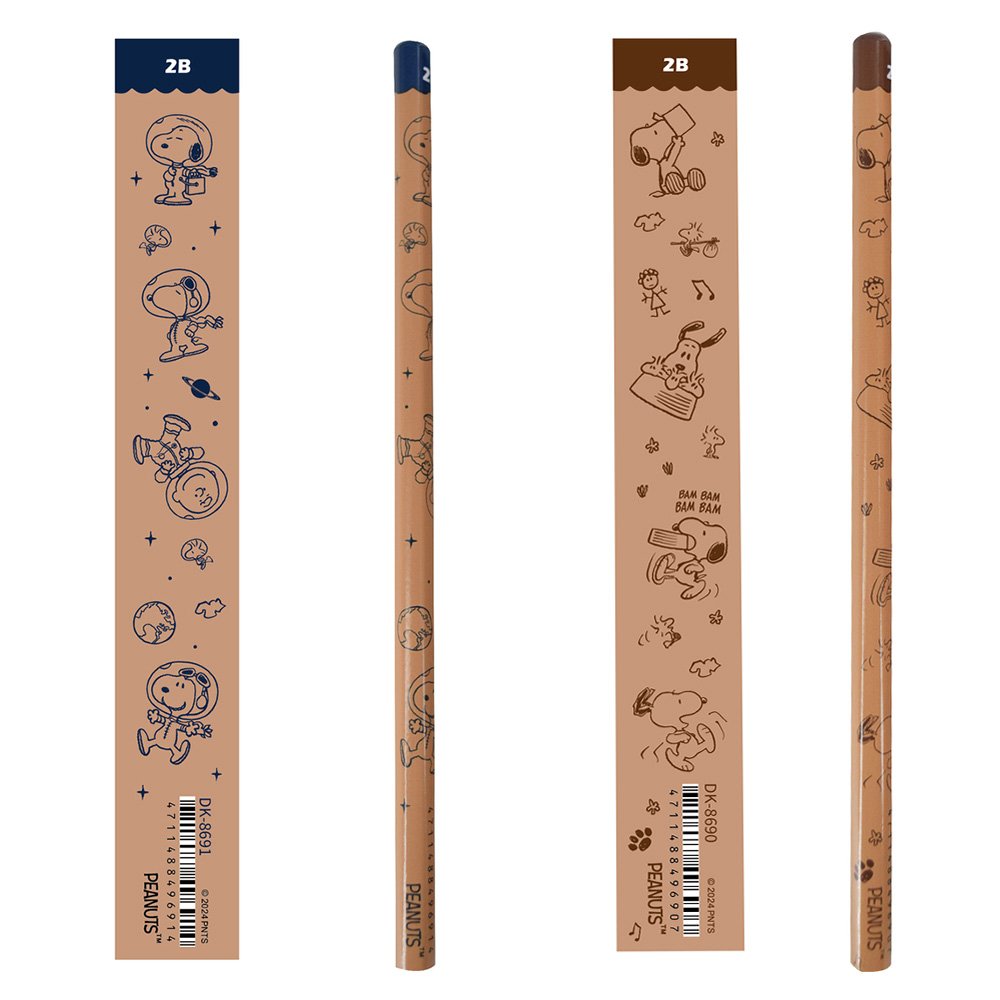 史努比2B六角鉛筆-快樂時光【九乘九購物網】