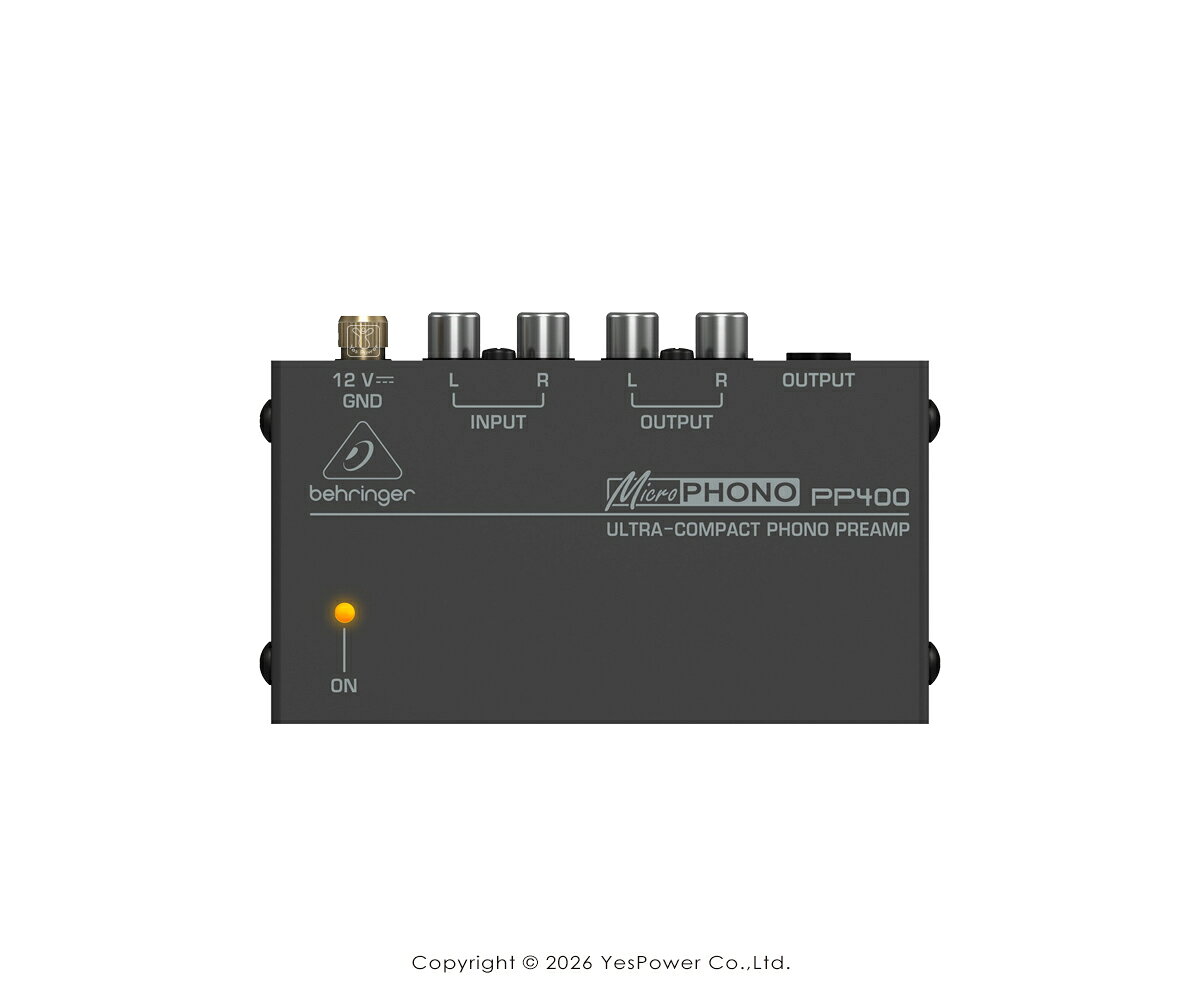 Behringer耳朵牌 PP400 唱機前置放大器