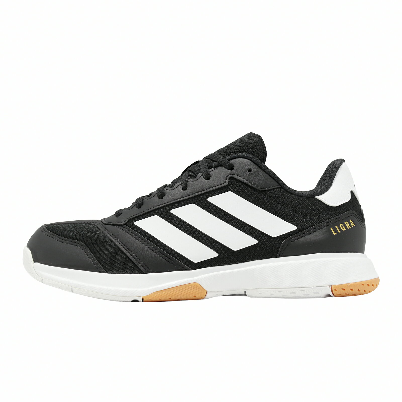 adidas 愛迪達 羽球鞋 Ligra 8 M 男鞋 黑 室內運動 基本款 緩衝 運動鞋 IH0526
