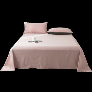 紫羅蘭全棉水洗棉床單單件純棉單雙人學生宿舍床品1.5米1.8米床單