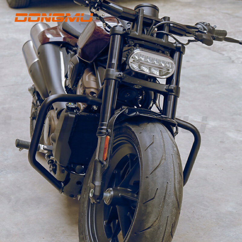 發動機保護桿 Harley Sportster S 直上 改裝保險桿 防撞護桿 前大保險槓 哈雷