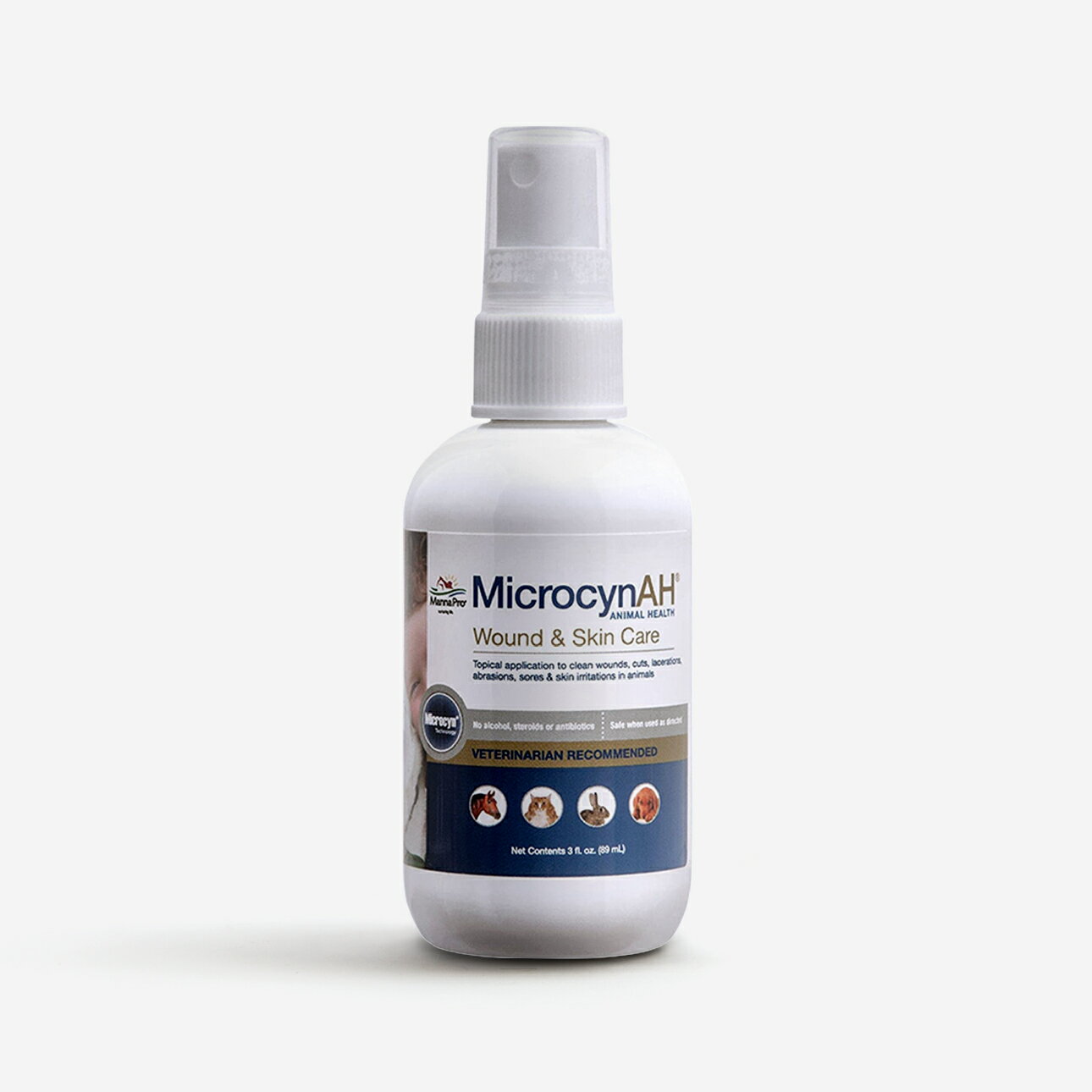 【MicrocynAH 麥高臣】 神仙水 所有年齡階段的動物 寵物保健 皮膚護理_4oz