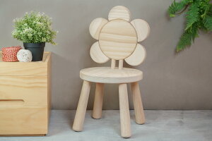 【木匠兄妹】DIY小花椅 兒童椅 木頭椅子 木頭板凳 實木椅子 實木板凳 造型椅子