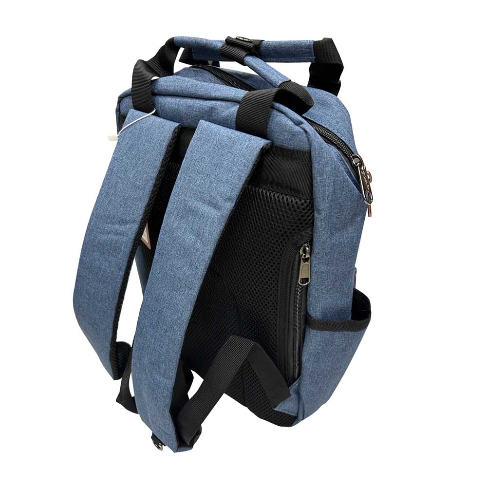 ~雪黛屋~Valenli 後背包中小容量可A4資料夾主袋+外袋共四層防水尼龍布VW1079 3