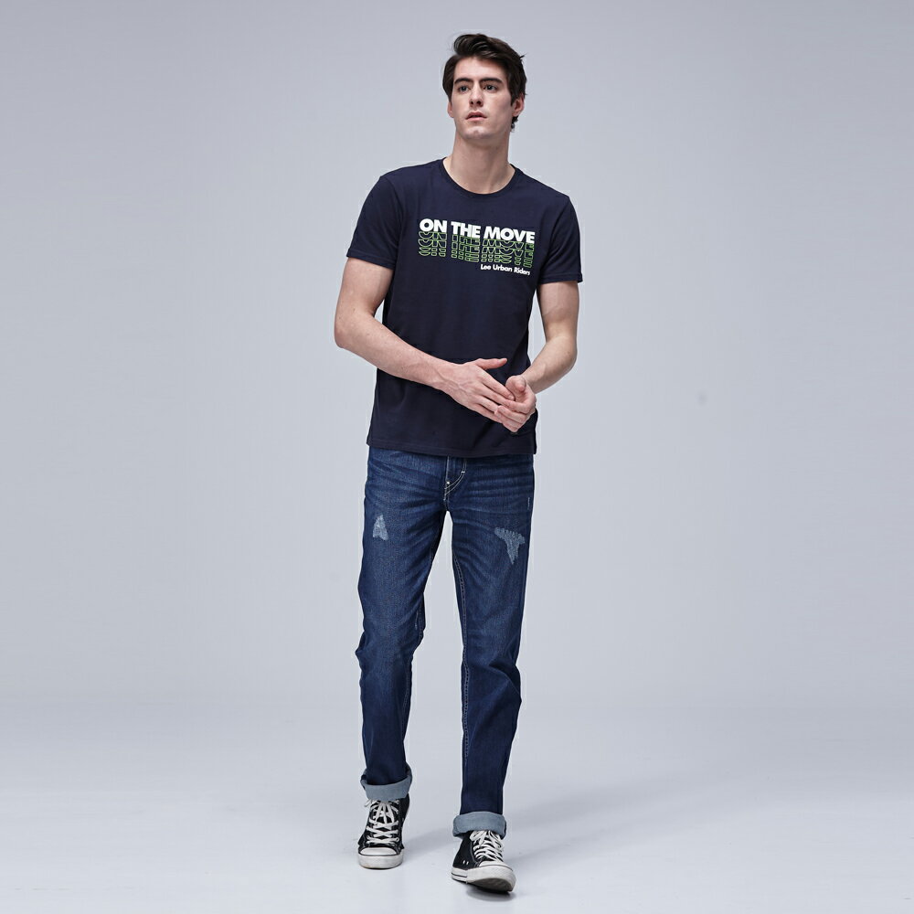 ❆涼感褲❆Lee 726 中腰舒適小直筒牛仔褲 RG Jade Fusion 男款 中藍 5