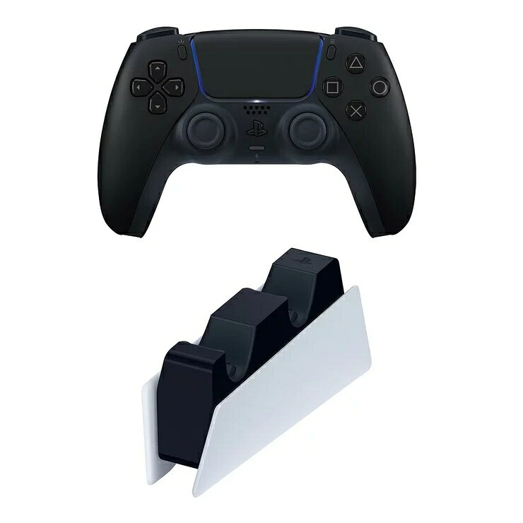 Sony PlayStation 5 無線控制器 午夜黑+ 無線控制器 充電座