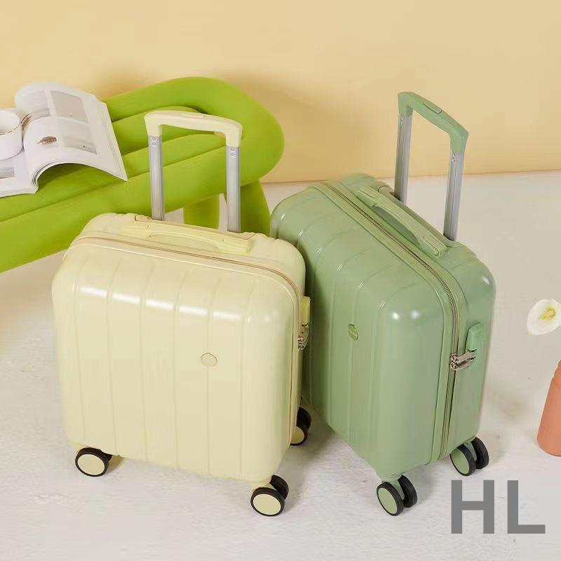 HL2023新款小型行李箱女18寸旅行登機箱拉桿箱20寸小眾兒童密碼箱男