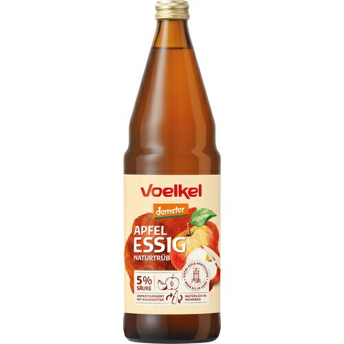Voelkel 維可 蘋果醋 750ml/瓶 demeter認證