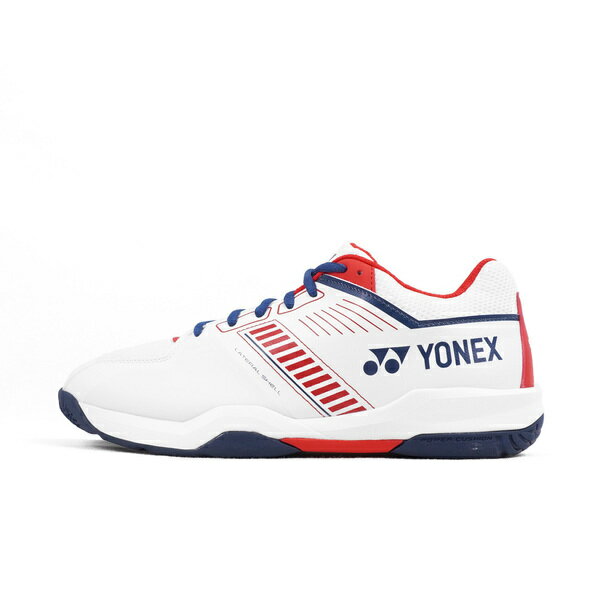 Yonex Power Cushion Strider Flow [SHBSF1WEX114] 男 羽球鞋 寬楦 白紅