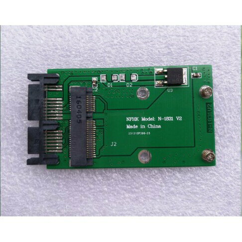 mSATA轉1.8吋 Micro SATA 2.5吋筆電硬碟 轉接卡 #1.8吋硬碟 【現貨】 3