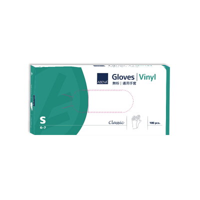 ABENA 雅保 PVC通用手套S (100入/盒)【杏一】