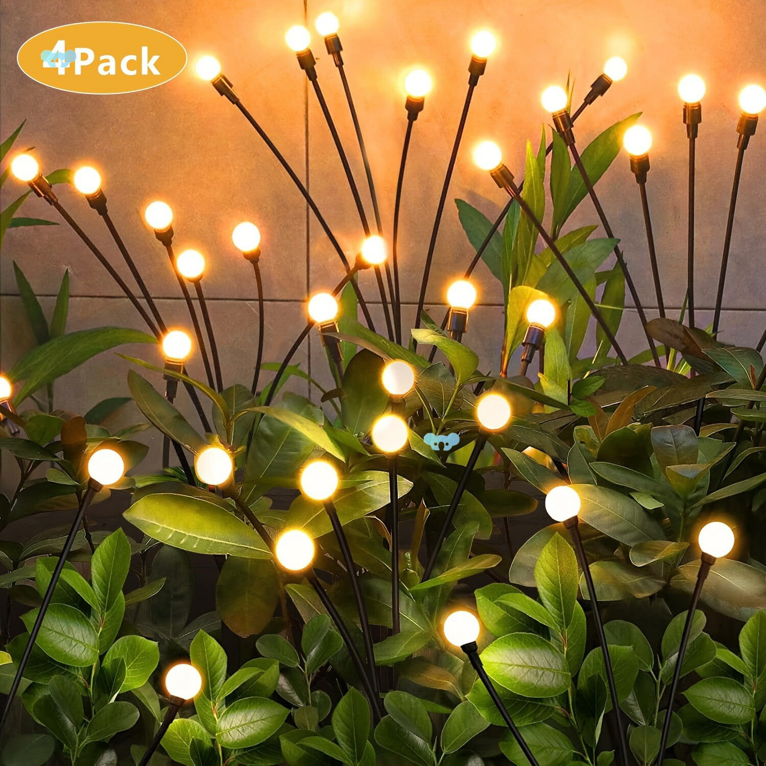6PCS 6PCS And 4PCS 6 head Solar Garden Lights, Solar