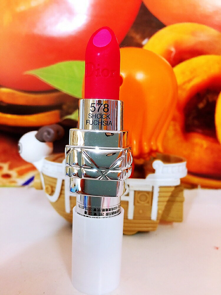 Dior 迪奧 藍星炫色唇膏雙頭試用版 3.5g #578 全新 色號: 578【全新百貨專櫃正貨】☆