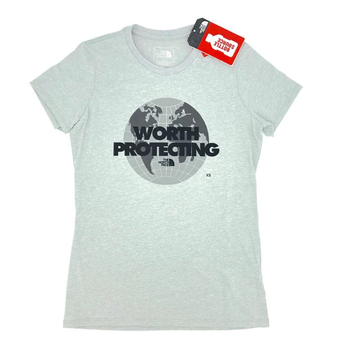 The North Face T恤 短T 女裝 北臉 北面 短袖T-Shirt 圓領上衣 N205 灰色(現貨)▶指定Outlet商品5折起☆現貨【送禮首選★APP下單點數4倍送】