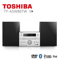 TOSHIBA DVD/MP3/USB/藍芽床頭音響 (TY-ASW86TW)