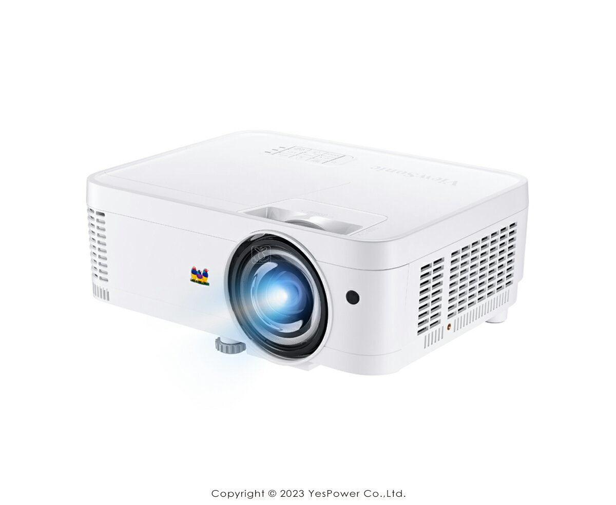 PS501W ViewSonic 3,600 ANSI 流明 WXGA 短焦教育投影機 0.49 短焦投射比/1280x800/22000:1