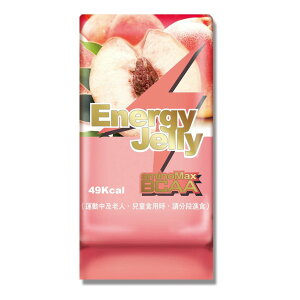 《aminoMax》 邁克仕 Energy Jelly能量晶凍-水蜜桃口味