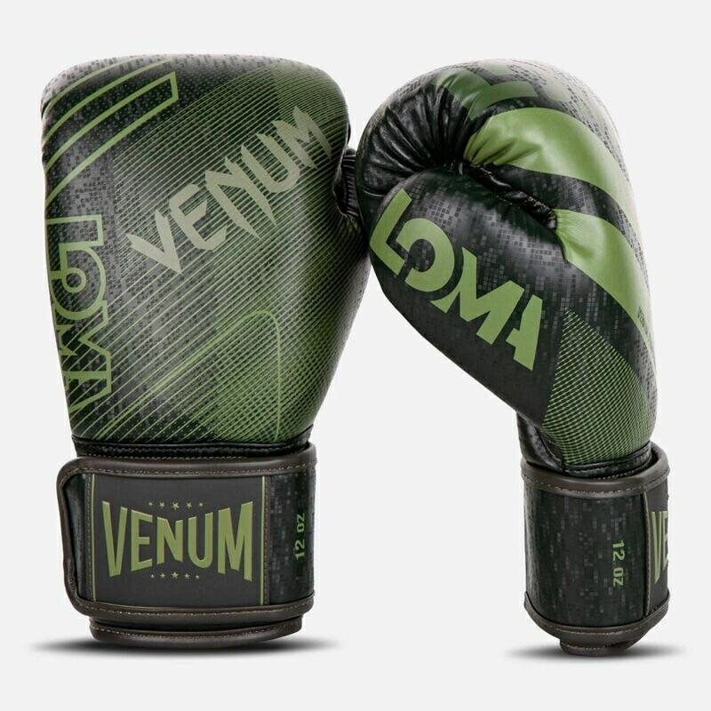【VENUM旗艦店】 VENUM 毒蛇 03961 Commando 拳擊手套 拳套 黑綠 Loma Edition