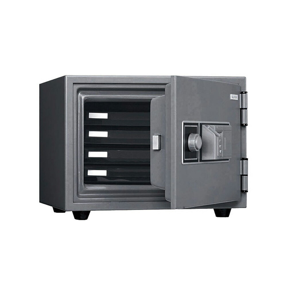 Kingcrown日本金庫 指紋按鍵防火保險箱 36.8x48x44.2 cm /台 KS-20FPE【領券滿額再折千12/31止】