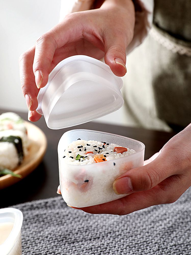 三角飯團模具兒童寶寶米飯團包飯神器壽司工具DIY便當造型料理器